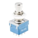 RS PRO Push Button Switch Latching PCB 12.2 mm Cutout 3PDT 24 V dc 250 V ac 846-6736
