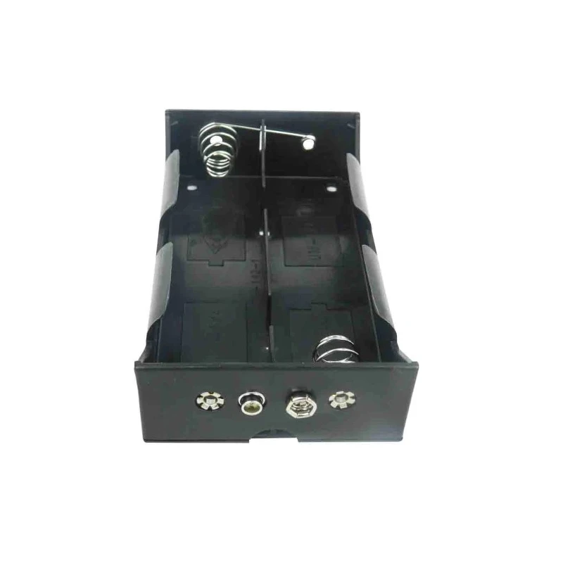 RS PRO D Size 4 Cell Snap-In Polypropylene Battery Holder with Spring Termination 185-4692