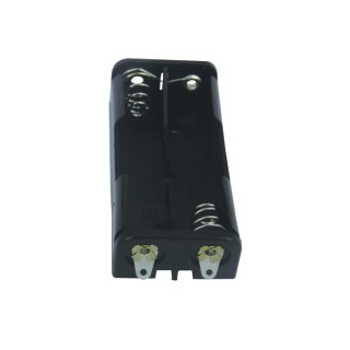 RS PRO Battery Holder for AAA Batteries 2 Cells Snap-in Polypropylene Body with Solder Tag Termination 53mm x 185-4700