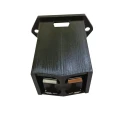 RS PRO 9 V PP3 Battery Holder Spring Snap-in Polypropylene Body with Phosphor Bronze Contact 185-4732
