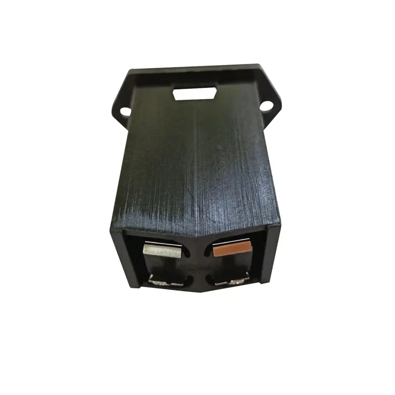 RS PRO 9 V PP3 Battery Holder Spring Snap-in Polypropylene Body with Phosphor Bronze Contact 185-4732