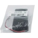 RS PRO Safety Battery Holder Polypropylene Body Lead Wire Coil Spring Termination for AA Batteries 2 Cells 68mm x 185-4740