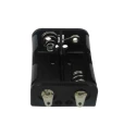 RS PRO N Size Battery Holder Snap-in Mount Polypropylene Body Solder Tag Termination 185-4761