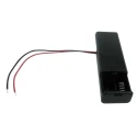 RS PRO Safety Battery Holder for AAA Battery 2 Cells Lead Wire Termination Coil Spring RS PRO 185-4743