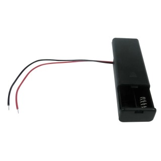 RS PRO Safety Battery Holder for AAA Battery 2 Cells Lead Wire Termination Coil Spring RS PRO 185-4743