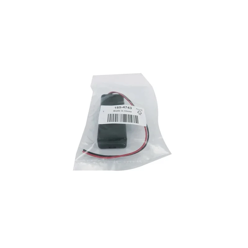 RS PRO Safety Battery Holder for AAA Battery 2 Cells Lead Wire Termination Coil Spring RS PRO 185-4743
