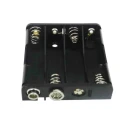 RS PRO Battery Holder Spring for AAA Cells 4 Cells Snap-in Polypropylene Body 185-4771