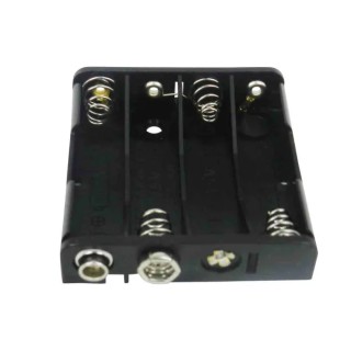 RS PRO Battery Holder Spring for AAA Cells 4 Cells Snap-in Polypropylene Body 185-4771