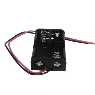 RS PRO N Size 2-Cell Battery Holder with Lead Wire and Coil Spring Termination 185-4774