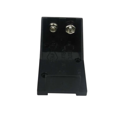 RS PRO 9 V PP3 Battery Holder with Solder Tag 185-4797, Polypropylene Body, Snap-in Mount, Single Cell