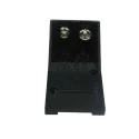 RS PRO 9 V PP3 Battery Holder with Solder Tag 185-4797, Polypropylene Body, Snap-in Mount, Single Cell