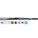 Igus Chainflex CF130.UL Control Cable, 3 Cores, 2.5mm² 14 AWG, Unscreened, Armoured, 25 m, Grey Polyvinyl CF130.25.03.UL