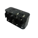 RS PRO Battery Holder Snap-In Mount for C Size Battery, 8 Cells, Polypropylene Body, Solder Tag Termination 185-4609