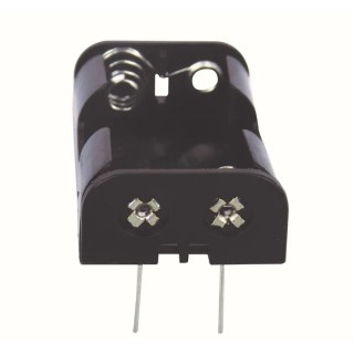 RS PRO AA Battery Holder Surface Mount Polypropylene PCB Mount 2 Cells 185-4638