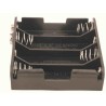 RS PRO Battery Holder for 4 AA Cells Snap-in Mount Polypropylene Body with Spring Termination 64mm Length 185-4642