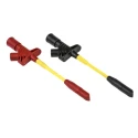 Hirschmann Test & Measurement Red, Black Grabber Clip 10 mm Tip 1kV Voltage 10A Current 4 mm Socket 162mm Length 935980217