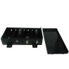 RS PRO Safety Battery Holder for D Size 4 Cells with Solder Tag Mount 143mm Length 39mm Height 96mm Width 34.2mm 185-4708