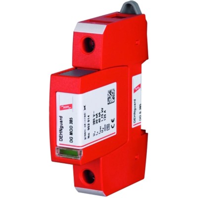 Dehn DG Modular Surge Protector 500V Maximum Voltage Rating 20 kA Maximum Surge Current Type 2 Arrester DG S 385