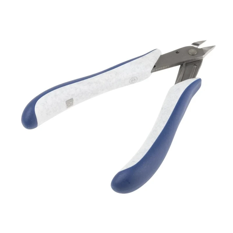 RS PRO ESD Safe Flush Side Cutter, Microshear, 127mm Length, 1.29mm Max Cutting Capacity, Carbon Steel Jaw 847-2964