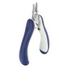 ideal-tek Flat Nose Plier Serrated Stainless Steel 135mm Overall, 20mm Jaw, Comfort Grip Handle E6012.CRBG