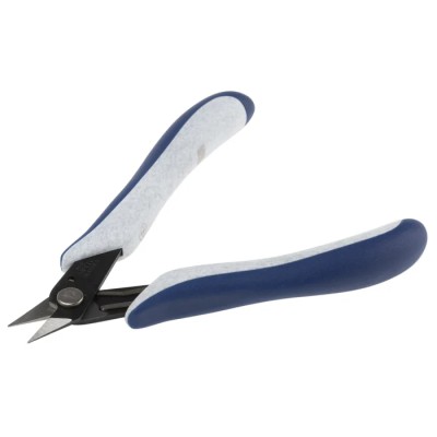 RS PRO ESD Safe Angle Side Cutter Mini 130mm Overall Length 0.8mm Cutting Capacity 847-2967
