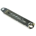 Camloc Gas Springs Lid Stay Universal Handed Clear Passivated Steel 231mm 00-5520-05R