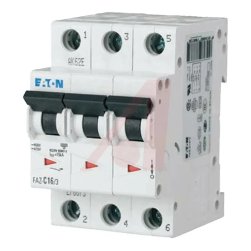 Eaton xEffect Miniature Circuit Breaker, 3-Pole, 6A, Type B, 415V AC, 10 kA Breaking Capacity 278841 FAZ-B6/3