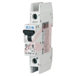 Eaton xEffect FAZ Miniature Circuit Breaker, 1-Pole, 1.5A, Type D, 240V AC, 48V DC, 10 kA Breaking 102099 FAZ-D1,5/1-NA