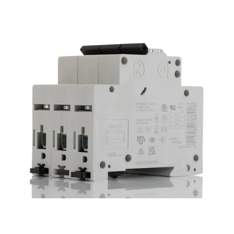 Eaton xEffect Miniature Circuit Breaker, 3-Pole, 10A, Type D, 415V AC, 10 kA Breaking Capacity 278892 FAZ-D10/3