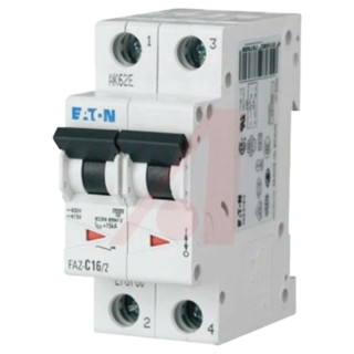 Eaton xEffect Miniature Circuit Breaker 2-Pole 20A Type D 415V AC 10 kA Breaking Capacity 278784 FAZ-D20/2