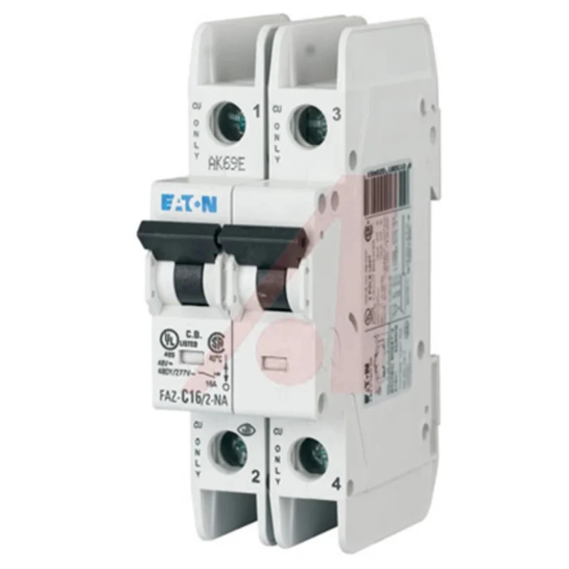 Eaton xEffect Miniature Circuit Breaker, 2-Pole, 32A, Type D, 415V AC, 10 kA Breaking Capacity 102194 FAZ-D32/2-NA