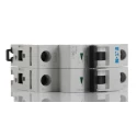 Eaton xEffect Miniature Circuit Breaker, 2-Pole, 4A Current Rating, Type D, 415V AC, 10 kA Breaking Capacity 278775 FAZ-D4/2