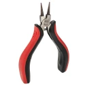 RS PRO 1-Piece Round Nose Plier, 130mm Overall Length, Carbon Steel, Polished Finish 847-3730