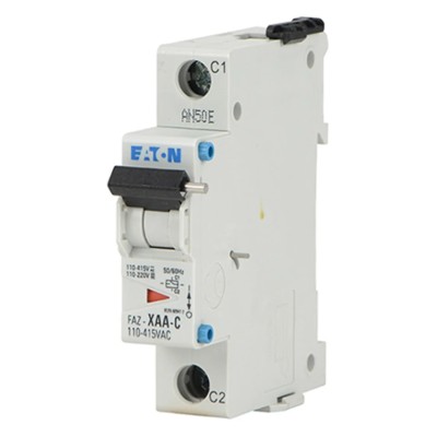 Eaton Surge Protector 415 V AC DIN Rail Mount 0.5 to 40 A FAZ-XAA-C-110-415VAC 278519 FAZ-XAA-C-110-415VAC