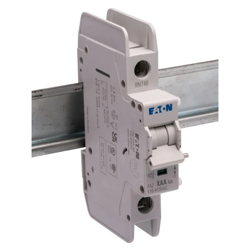 Eaton 3 Phase Surge Protector 15 kA 415 V AC DIN Rail 102036 FAZ-XAA-NA110-415VAC