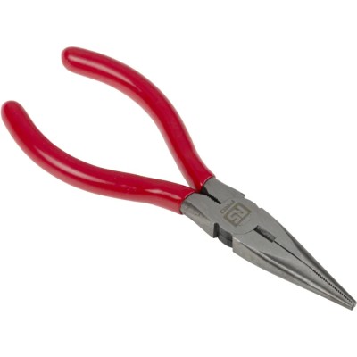 RS PRO Chrome Vanadium Steel Long Nose Plier, 140 mm Overall Length 847-3756
