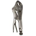RS PRO Locking Plier Curved Jaw, Nickel Plated Chrome Vanadium Steel, 254mm Overall Length 847-3759