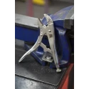 RS PRO Locking Plier Curved Jaw, Nickel Plated Chrome Vanadium Steel, 254mm Overall Length 847-3759