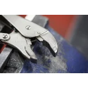 RS PRO Locking Plier Curved Jaw, Nickel Plated Chrome Vanadium Steel, 254mm Overall Length 847-3759