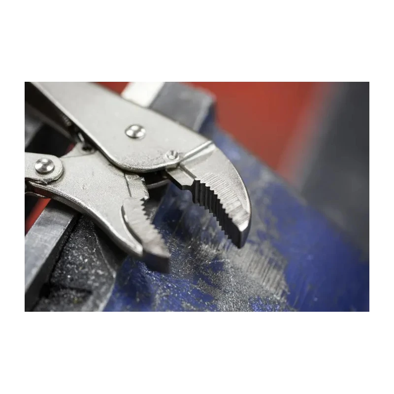 RS PRO Locking Plier Curved Jaw, Nickel Plated Chrome Vanadium Steel, 254mm Overall Length 847-3759