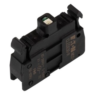 Eaton RMQ Titan M22 Series Light Block LED Element Red Illumination 264V AC 15mA Cage Clamp Terminal 216576 M22-CLED230-R