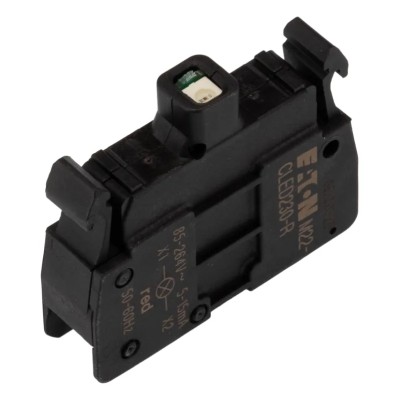 Eaton RMQ Titan M22 Series Light Block LED Element Red Illumination 264V AC 15mA Cage Clamp Terminal 216576 M22-CLED230-R
