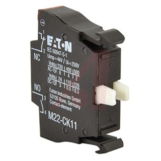 Eaton Contact Block for Use with NZM1 240 V AC, 1 NO/1 NC, M22 Series 