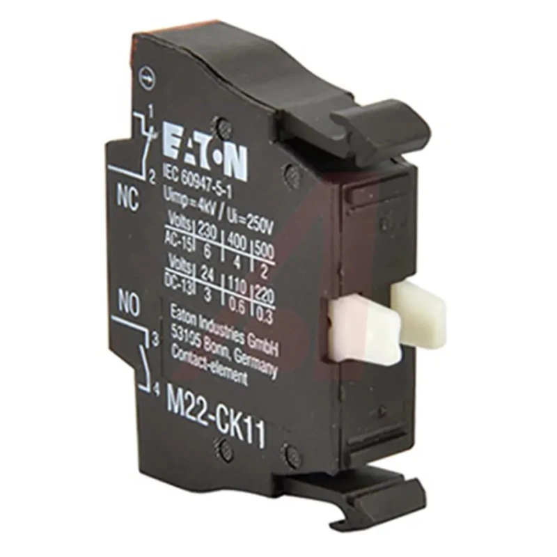 Eaton Contact Block for Use with NZM1 240 V AC, 1 NO/1 NC, M22 Series 