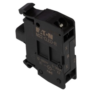 Eaton M22 Series Light Block, 30 V ac, 30V dc, Red LED Illumination 216570 M22-CLED-R