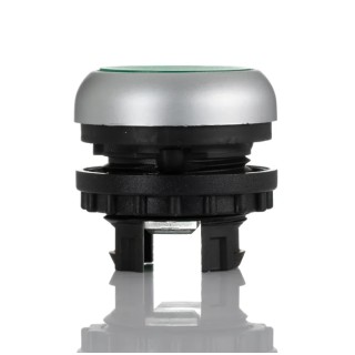 Eaton M22 Series Green Momentary Push Button Head 22 mm Cutout Diameter Plastic IP67 216927 M22-DL-G