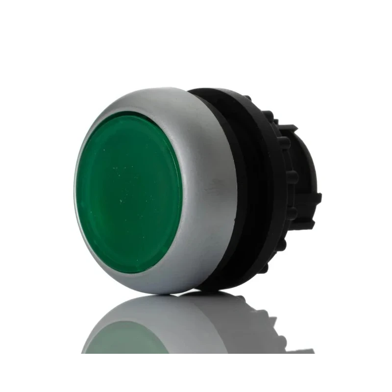 Eaton M22 Series Green Momentary Push Button Head 22 mm Cutout Diameter Plastic IP67 216927 M22-DL-G