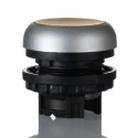Eaton Yellow Momentary Push Button Head 22 mm Cutout IP67 Plastic Round M22-DL-Y 216929 M22-DL-Y