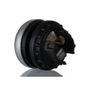 Eaton Yellow Momentary Push Button Head 22 mm Cutout IP67 Plastic Round M22-DL-Y 216929 M22-DL-Y
