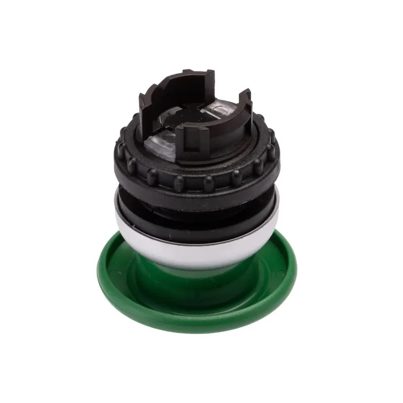 Eaton RMQ Titan M22 Series Green Momentary Mushroom Push Button Head, 22mm Cutout, IP67 216716 M22-DP-G